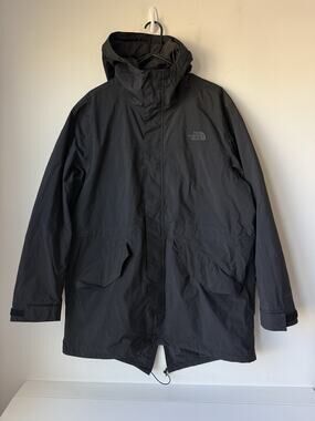 The North Face Men's City Breeze Rain Parka Black XL Exellent